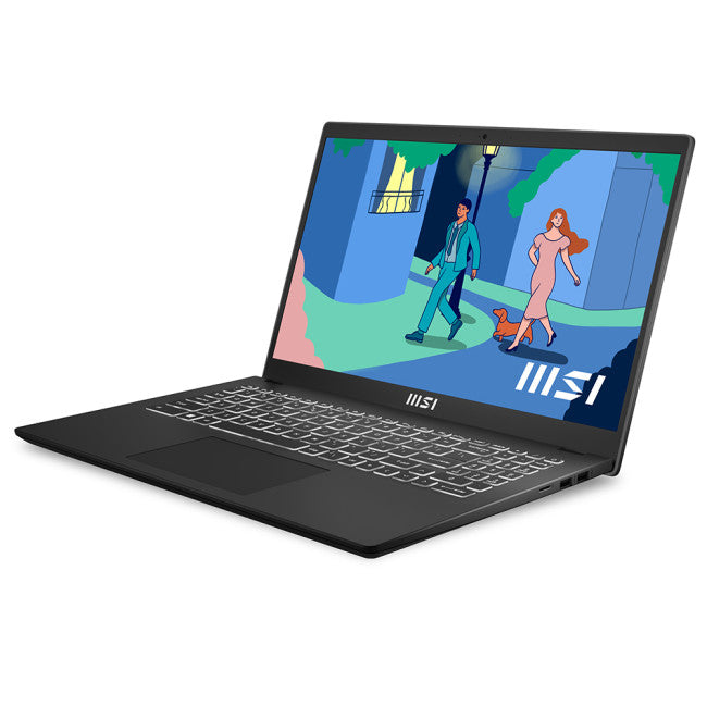 MSI Modern 15 B7M 15.6" FHD Laptop Ryzen 7 7730U / 8GB / 512GB SSD Windows 11 - Classic Black | 9S7-15HK12-086