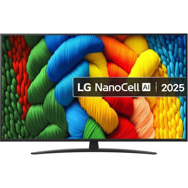 LG 55" NanoCell AI NANO81 4K Smart TV 2025 | 55NANO81A6A.AEK
