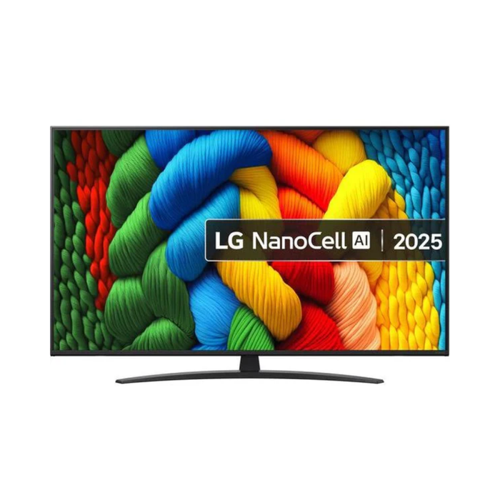 LG 55" NanoCell AI NANO81 4K Smart TV 2025 | 55NANO81A6A.AEK