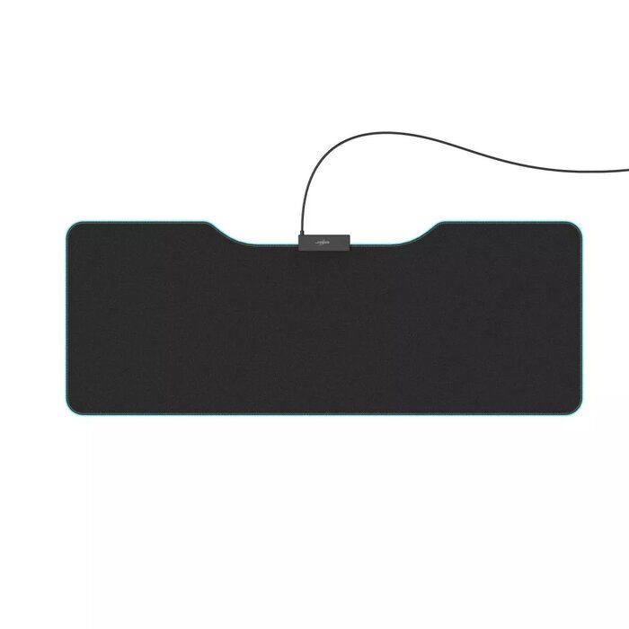 HAMA Lethality 450 Illuminated Gaming Mouse Pad - Black | 468024