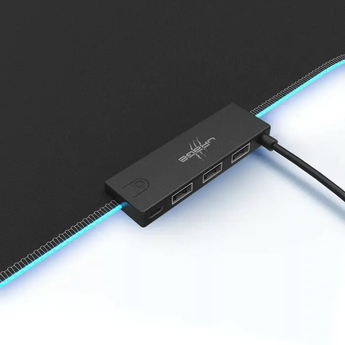 HAMA Lethality 450 Illuminated Gaming Mouse Pad - Black | 468024