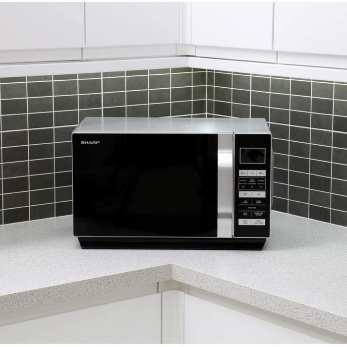 Sharp 23 Litre Microwave, Silver | R360SLM