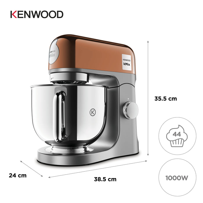 KENWOOD kMix KMX760.GD Kitchen Machine - Rose Gold | KMX760AGD