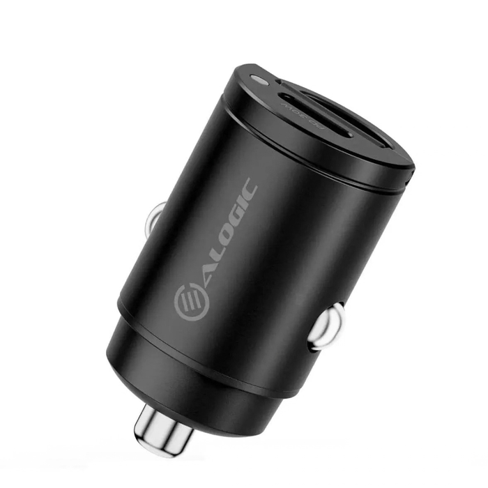 ALOGIC 30W Rapid Power Mini Car Charger 2xUSB-C | CRCC30