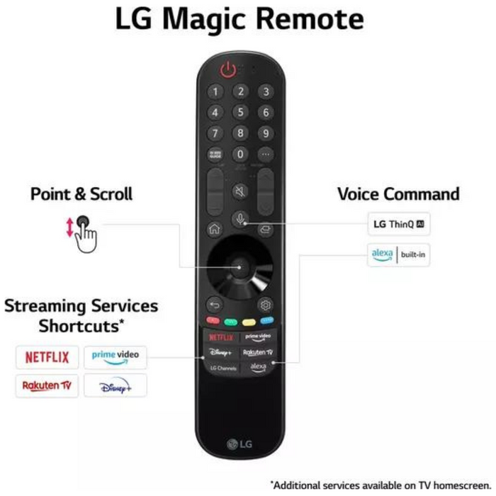 LG 77″ C3 OLED EVO 4K Smart TV || OLED77C34LA.AEK