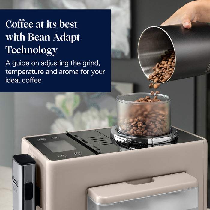 DELONGHI Rivelia Automatic Coffee Maker - Beige | EXAM440.55.BG
