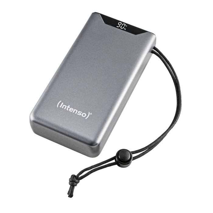 Intenso F20000 Power Bank 20000mAh 20W USB-C Power Delivery with Display - Grey | 7332054