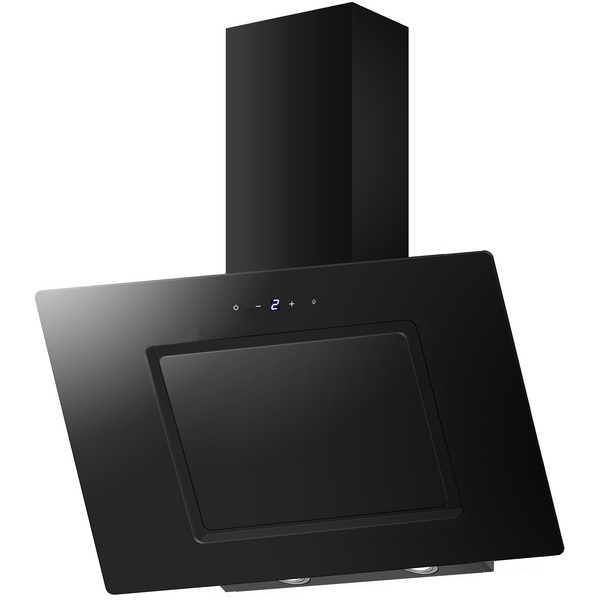 CATA 70cm Black Angled Glass Hood || ANG70BK
