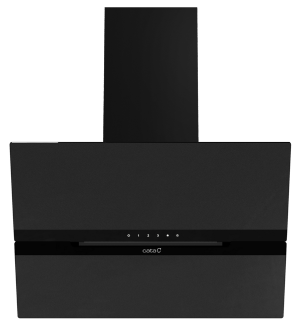CATA 60cm Matte Black Auto-Open Angled Glass Hood || CATAGM60MB