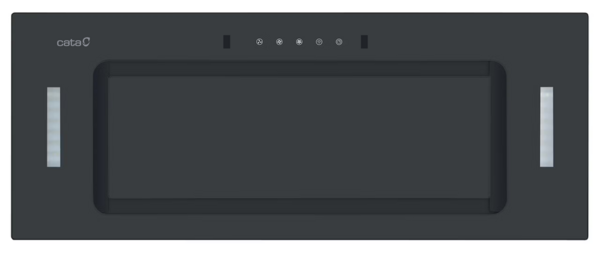 CATA 75cm Black Glass Gesture Control Canopy Hood || CATICON75BK