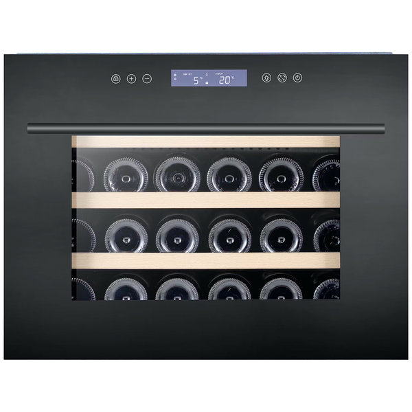 CATA 45cm Built-In Wine Cooler, 55Lt - Black || UBICBKWC55