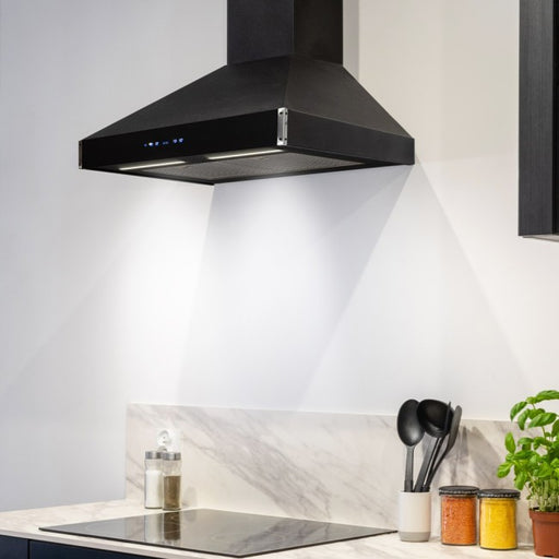Luxair 70cm Master Range Premium Extractor - Black || LA-70-BLK-MASTER-RANGE