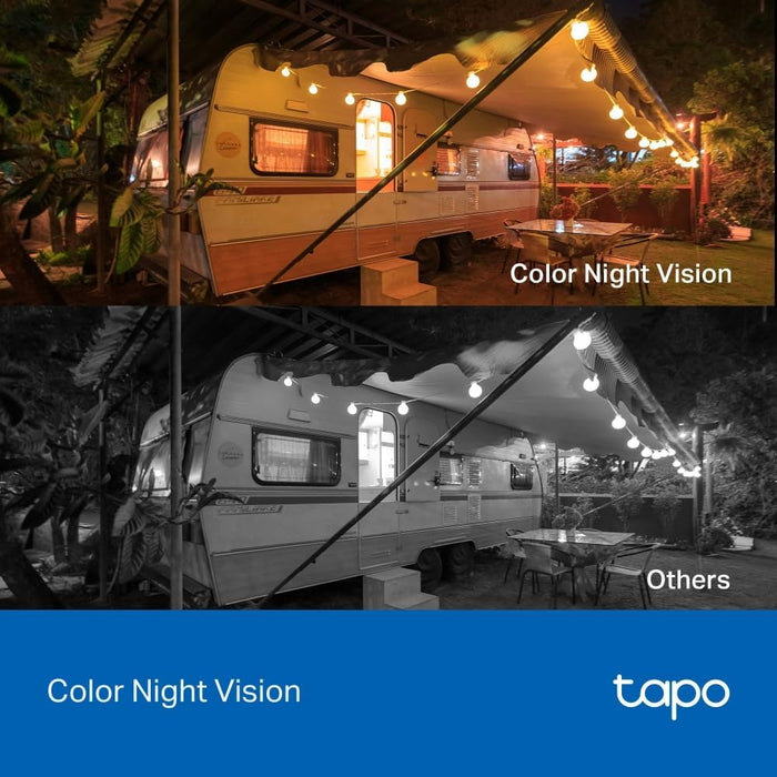 TAPO Smart Wire-Free Indoor/Outdoor Security Camera - Black | Tapo C411