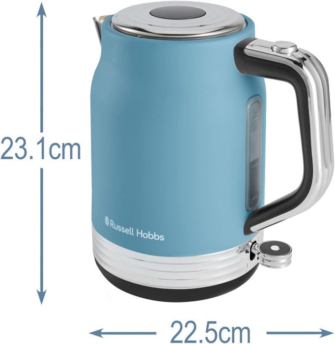 Russell Hobbs Hanley Kettle 1.7L - Retro Blue | 28641