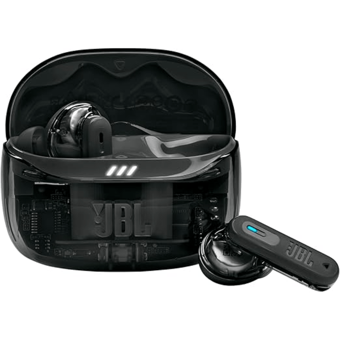 JBL Tune Beam 2 Ghost Edition True Wireless Noise Cancelling Earbuds - Ghost Black | JBLTBEAM2GBLK