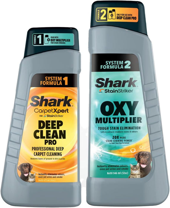 Shark StainStriker & CarpetXpert Formula Bundle 946ml/474ml | XSKCHMBNDLUKT