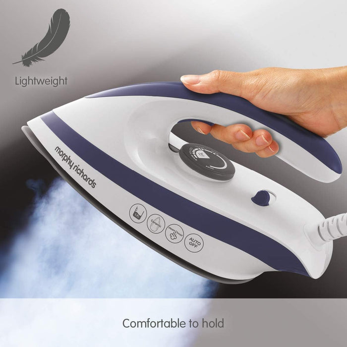 Morphy Richards Speed Steam Generator Iron - White/Purple || 333202