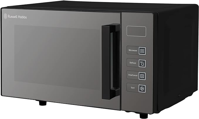 Russell Hobbs Easi 23L Freestanding Solo Flatbed Microwave - Black | RHEM2301B/RH