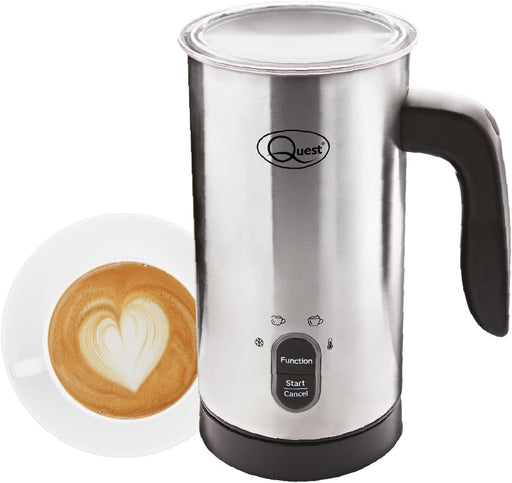 Quest Electric Milk Frother 0.3L - Stainless Steel | 34179