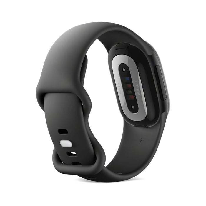 Google Fitbit Edge Fitness Tracker with 1.34" AMOLED, Built-In GPS, ECG and 5ATM - Obsidian Black | 79-GA11583-EU