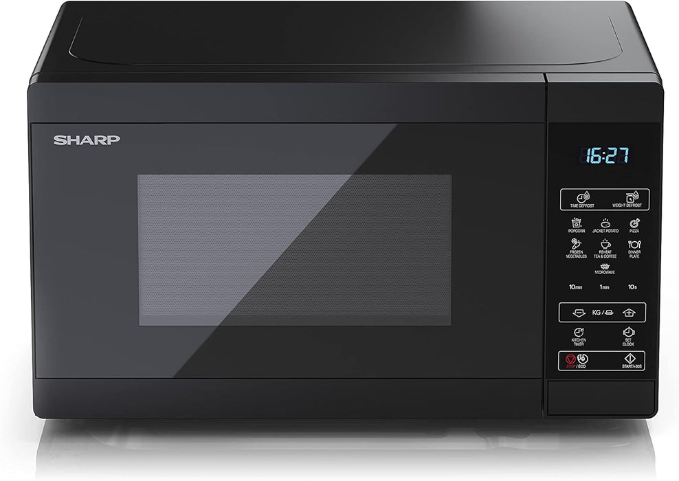 Sharp 25L Freestanding Microwave - Black | YC-MS252AU-B