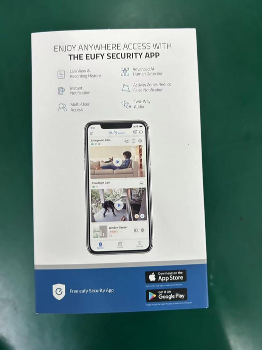 Eufy Video Doorbell S220 with Homebase2 (2k)- Black+White | TTT E82101W4