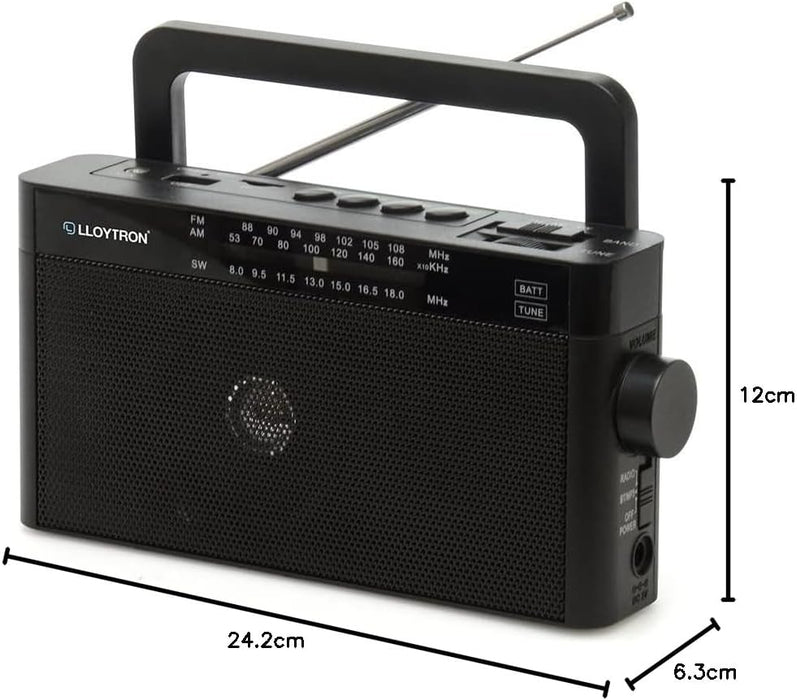 LLOYTRON RHAPSODY Rechargeable Portable Radio | PP6404