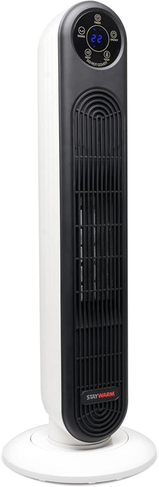 STAYWARM 2000w Ceramic Tower Heater with Remote Control | F2252WH