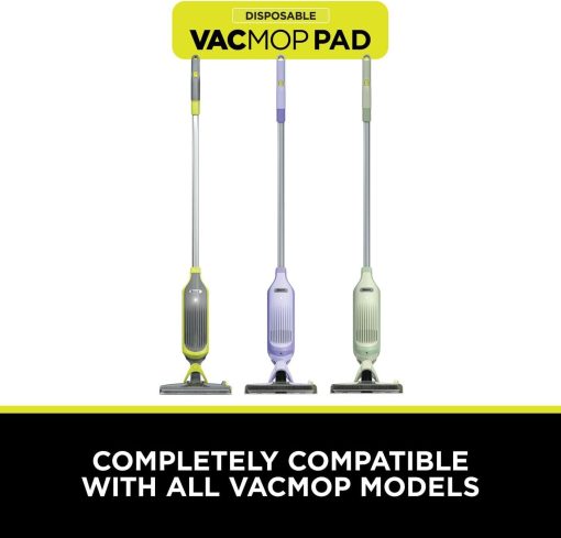 Shark Disposable Hard Floor Vacuum and Mop Pad VacMop Refill – 16 Pack | 1304HK200UK