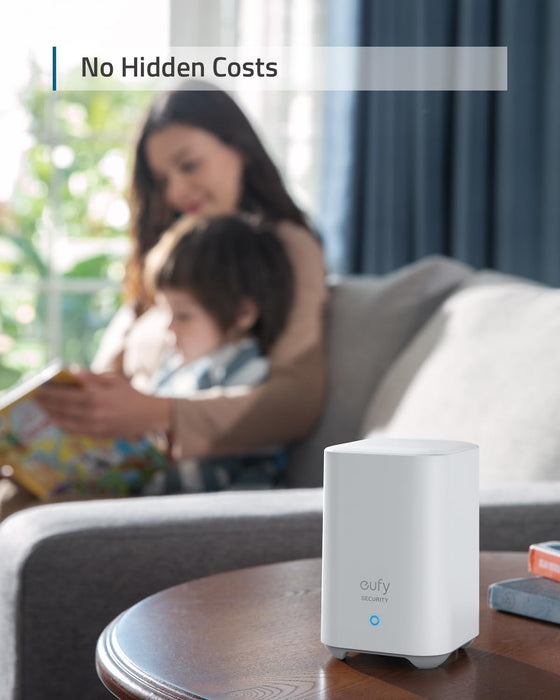 Eufy Video Doorbell S220 with Homebase2 (2k)- Black+White | TTT E82101W4