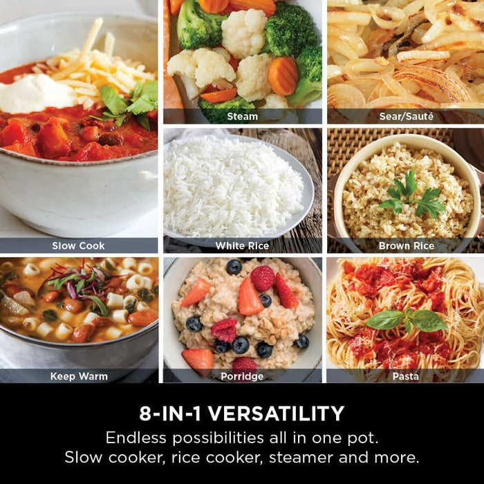 NINJA Rice Cookers Ninja Foodi 8-Mode 6L PossibleCooker Rice & Slow Cooker - Midnight Blue | MC1101UK IRWINS MEGASTORE