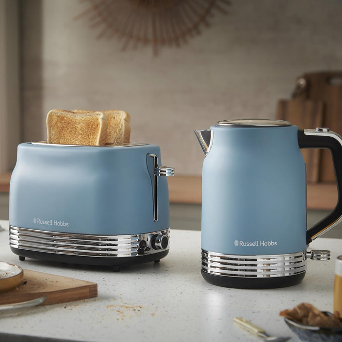 Russell Hobbs Hanley Kettle 1.7L - Retro Blue | 28641