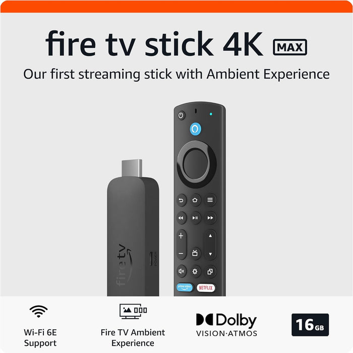 AMAZON Fire TV Stick 4K Max | AMAZON4KMAX2023