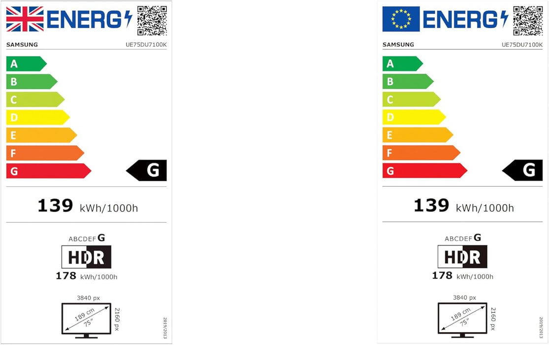 SAMSUNG DU7100 75", 4K, Smart LED TV | UE75DU7100KXXU