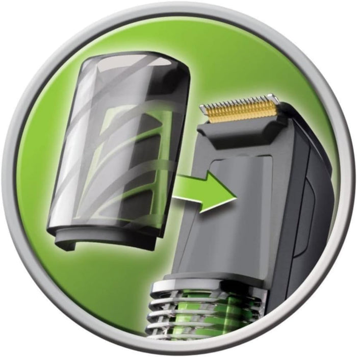 Remington Vacuum Beard & Stubble Trimmer - Black | MB6850