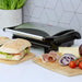 QUEST Griddles & Grill Pans Quest Compact Panini Grill - Black/Silver | 34340 IRWINS MEGASTORE