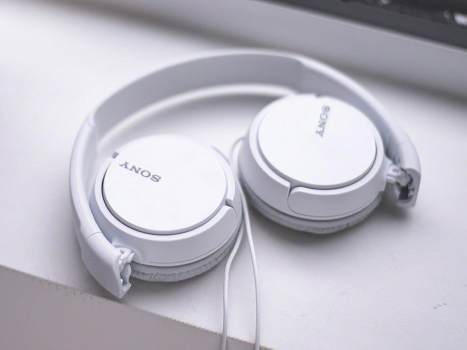 Sony Supra Aural Closed Ear Headphones - White | MDRZX110WAE
