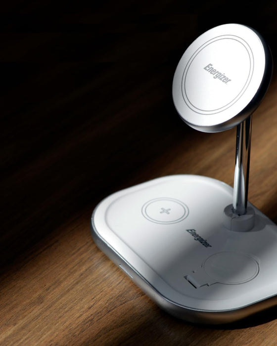Energizer Magnetic Wireless Charger 3-in-1 Charging Stand | WCP303