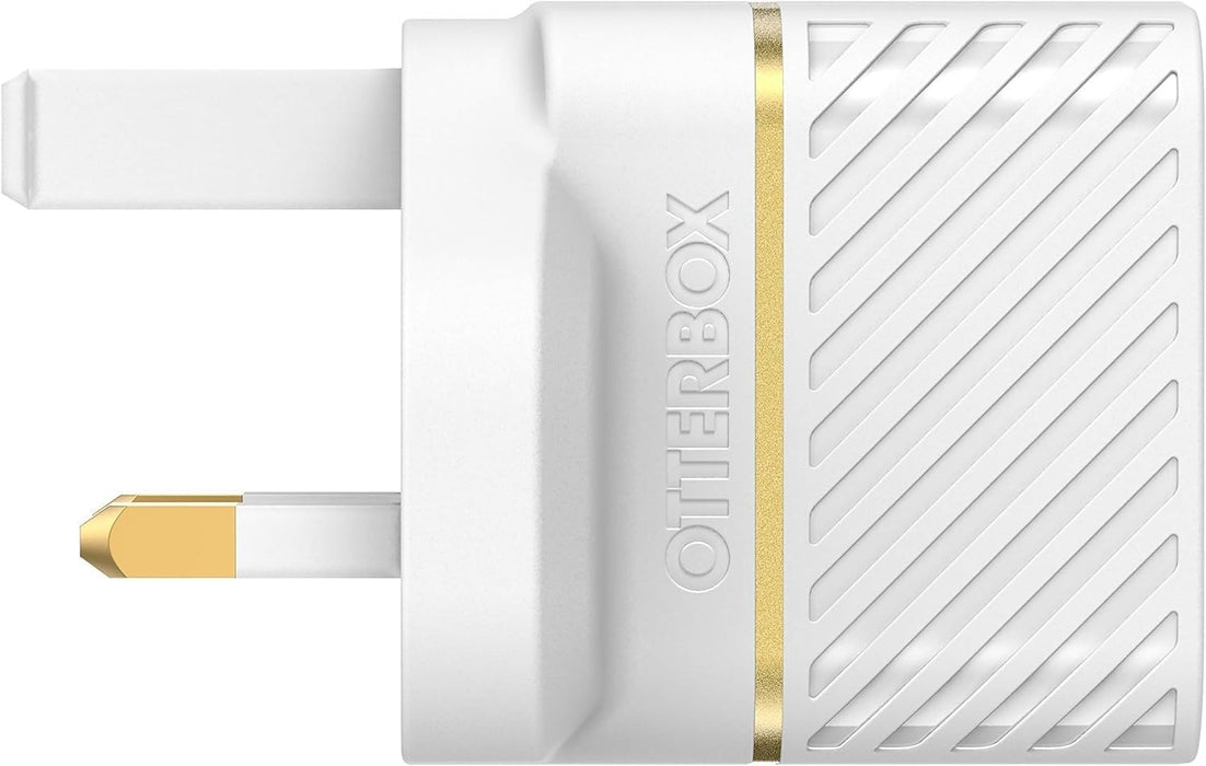 OtterBox USB-C UK Wall Charger 30W GaN - White | 78-80487