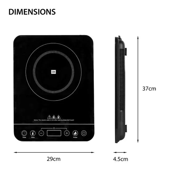 QUEST Single Digital Induction Hob | 35839
