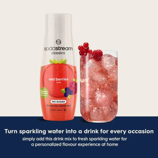 SodaStream Red Berries With Added Vitamins Syrup Mix | 1524210440
