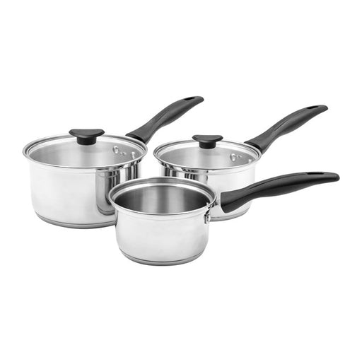 Blackmoor Stainless Steel 5pc Saucepan Set | 65189