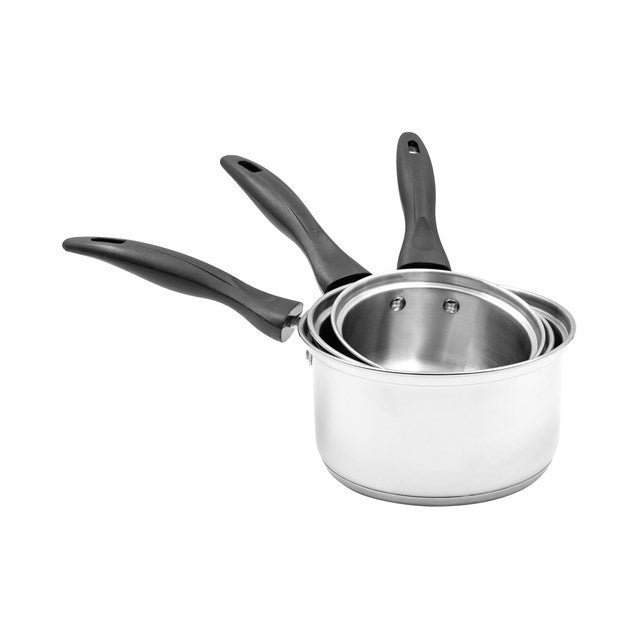Blackmoor Stainless Steel 5pc Saucepan Set | 65189