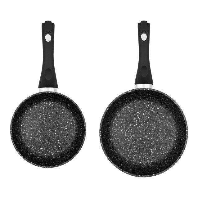 Blackmoor 2pc Frying pan set - Black | 67189