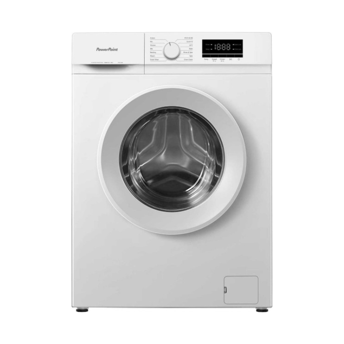 *OPEN BOX* PowerPoint 8KG 1200rpm Washing Machine - White | P35128K