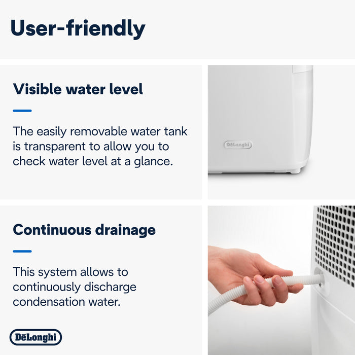 DeLonghi Tasciugo AriaDry 16 Litre Multi Dehumidifier  | DEXD216RF