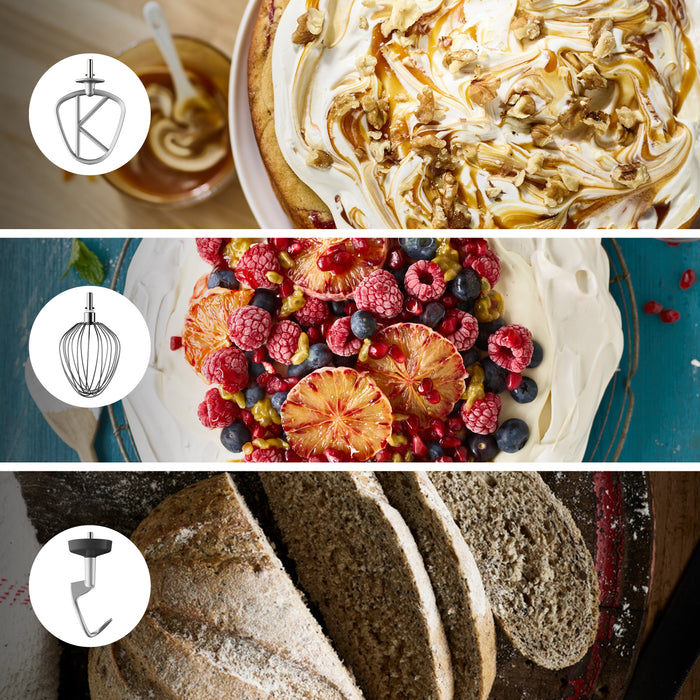 KENWOOD Chef XL 1200W 6.7L Bowl - White || KVL4100W