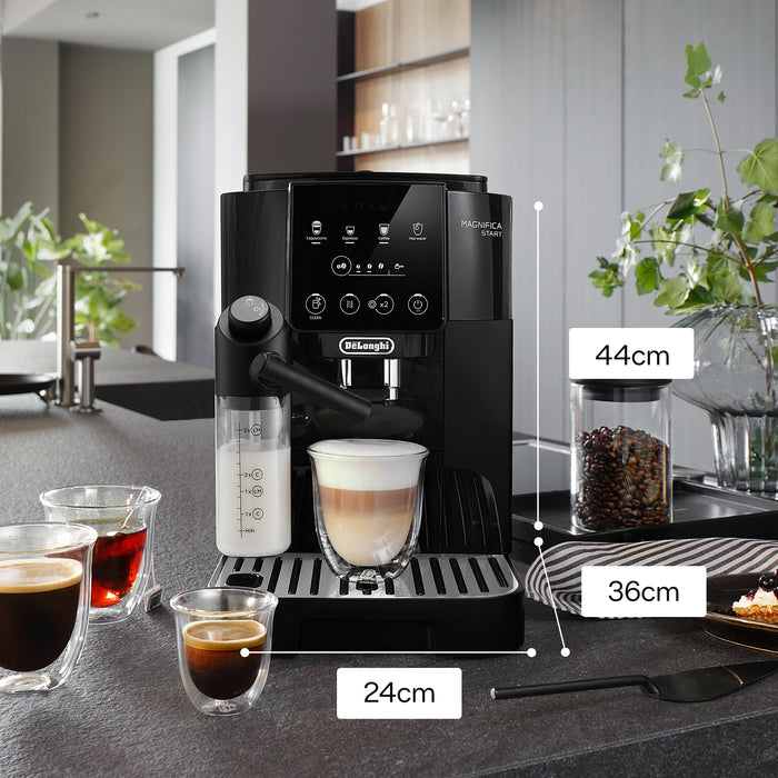 Delonghi Magnifica Start Fully Automatic Bean to Cup Coffee Machine - Black | ECAM220.60.B