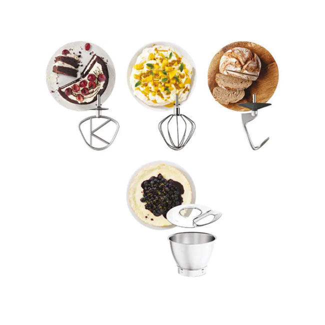 KENWOOD Titanium Chef Baker Stand Mixer | KVC65.001WH