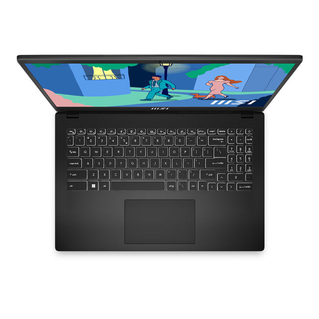 MSI Modern 15 B7M 15.6" FHD Laptop Ryzen 7 7730U / 8GB / 512GB SSD Windows 11 - Classic Black | 9S7-15HK12-086
